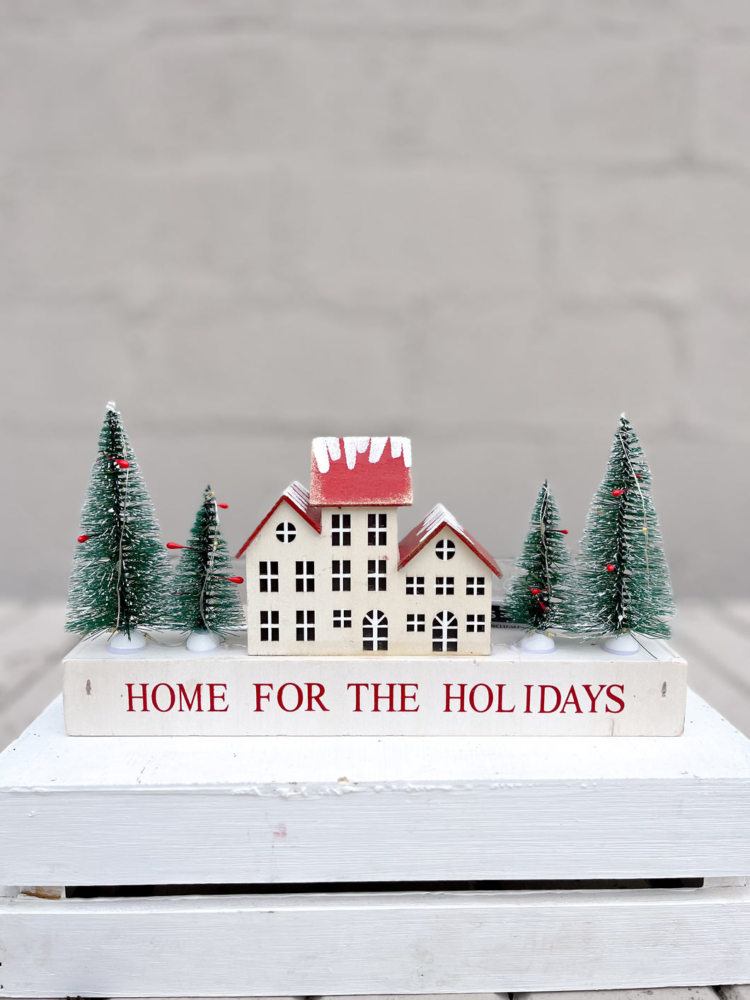 Home for the Holidays Lighted House