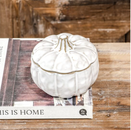 White Pumpkin Bowl