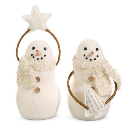 Sherpa Scarf Snowmen