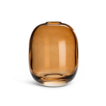 Load image into Gallery viewer, Medium Amber Barrel Bud Vase