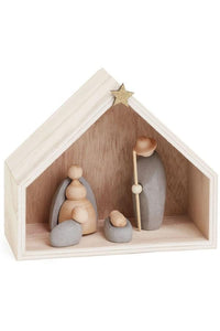 Minimalist Nativity Scene