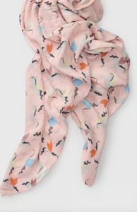 Unicorn Ballet Muslin Swaddle