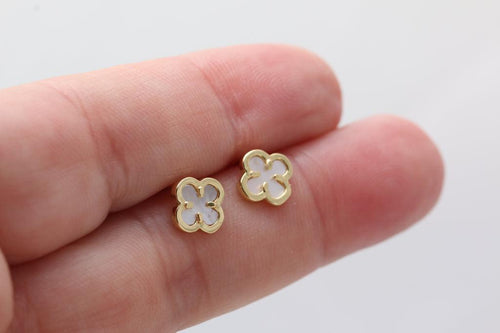 Petite Clover Studs