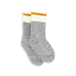 Kids Little Camper Wool Socks