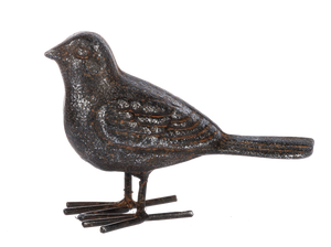 Distressed Metal Bird