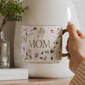 MOM Floral Mug