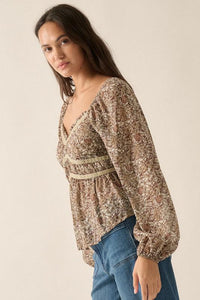 Mabel Chiffon Top