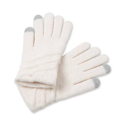 Ivory Cozy Tech Gloves