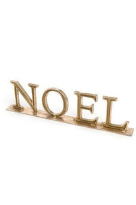 Gold Noel Sign