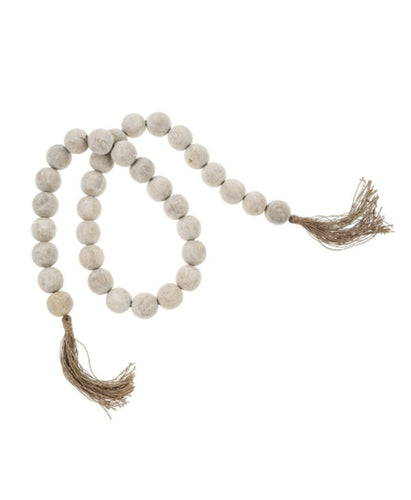 Giant Wooden Bead Garland