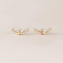 Load image into Gallery viewer, Stargazer Climber Earrings