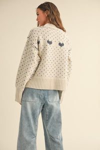 Adeline Heart Sweater