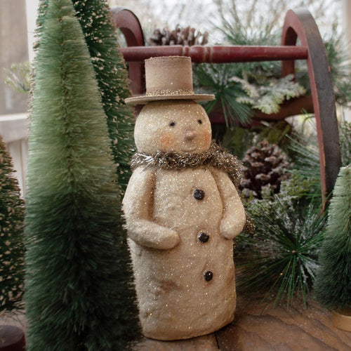Tinsel Scarf Snowman