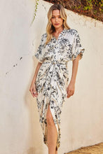 Load image into Gallery viewer, On A Cloud Ruched Shirt Dress