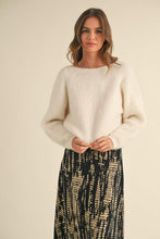 Load image into Gallery viewer, Ivory Rowan Twist Sweater