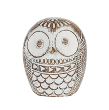 Load image into Gallery viewer, Carved Owl Figurine