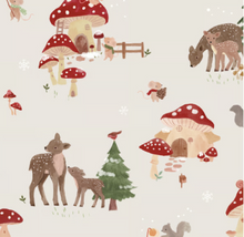 Load image into Gallery viewer, Forest Families Muslin Swaddle
