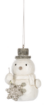 Load image into Gallery viewer, Winter Snowman Ornament