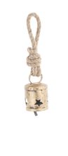 Load image into Gallery viewer, Gold Star Bell Ornament