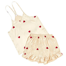 Load image into Gallery viewer, Hearts Cami PJ Short Set