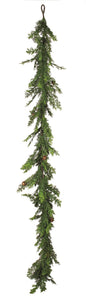 Mini Pinecone Cypress Garland
