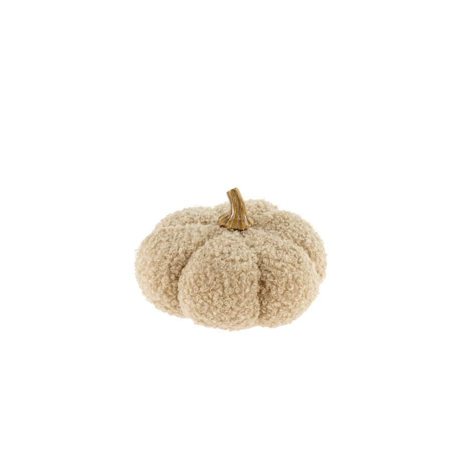 S Beige Boucle Pumpkin