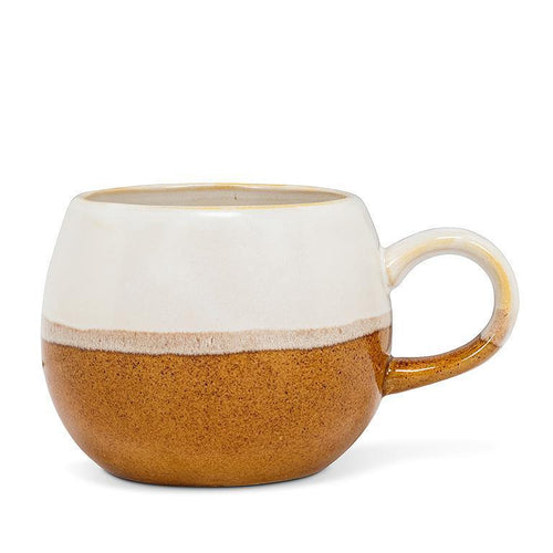 Brown & White Mug