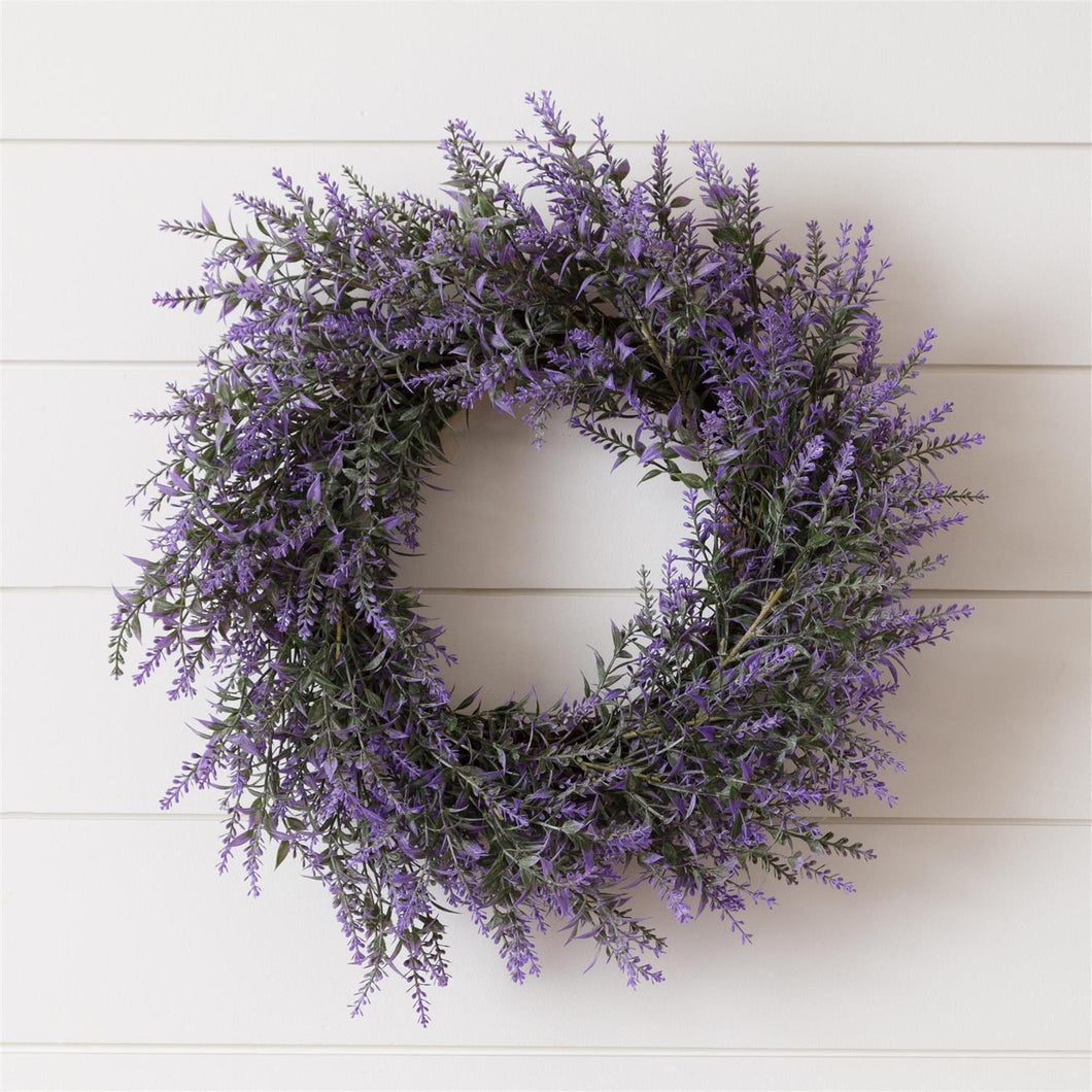 Lavender Wreath