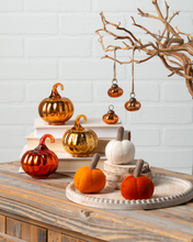 Load image into Gallery viewer, Antique Mercury Glass Pumpkin