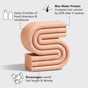 Strengthening Shampoo Bar Rice Water Protein