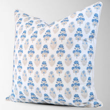 Load image into Gallery viewer, Vivienne Mughal Flowers Pillow