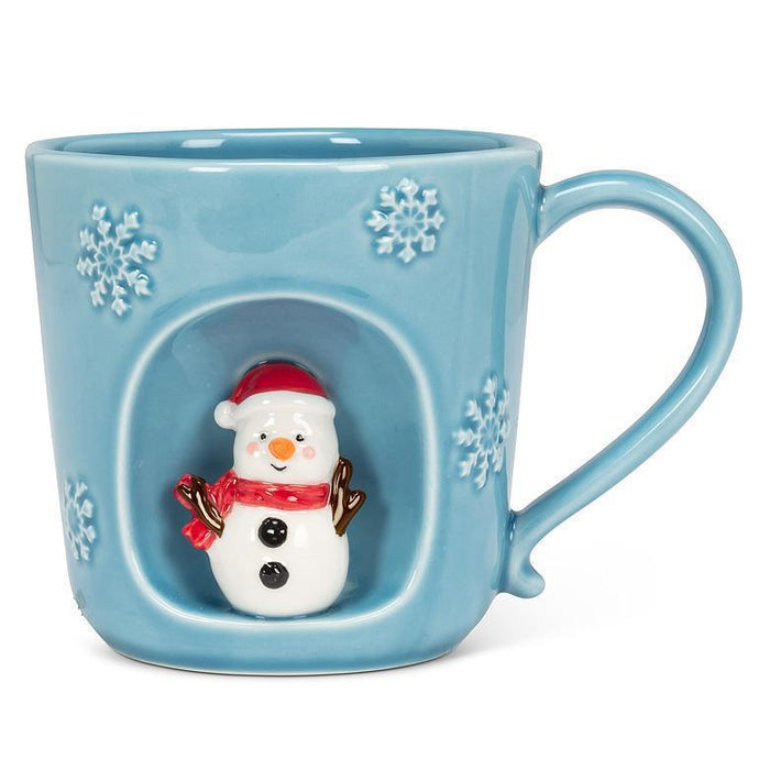 Snowman Snowflake Mug