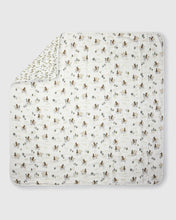 Load image into Gallery viewer, Bears on Bikes Muslin Quilt