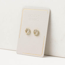 Load image into Gallery viewer, Halo Stud Earrings