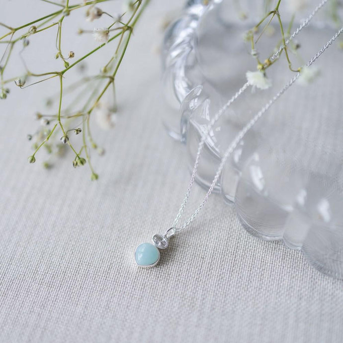 Amazonite Anastasia Necklace