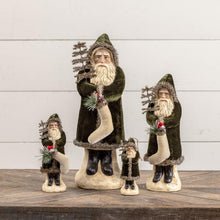 Load image into Gallery viewer, 8&quot; Forest Velvet Belsnickle