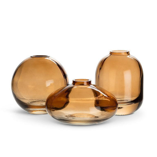 Amber Small Bud Vase