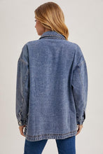 Load image into Gallery viewer, Asher Blue Denim Jacket