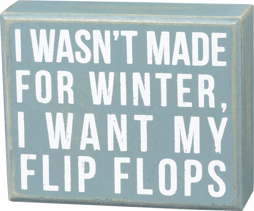 Flip Flops Sign