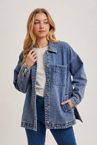 Asher Blue Denim Jacket