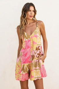 Tropicana Tie Back Romper