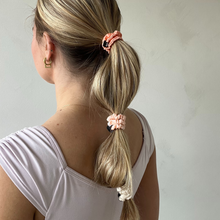 Load image into Gallery viewer, Fuzzy Peach Hair Ties