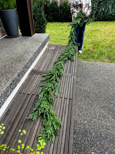 12FT Fresh Touch Norfolk Pine Garland