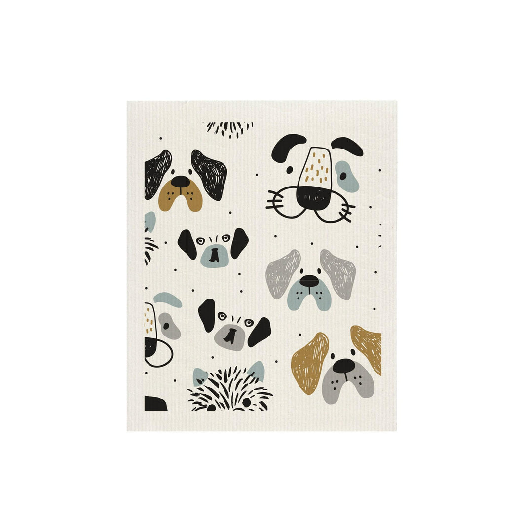 Pet Faces Sponge Cloth