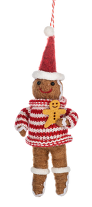 Felt Gingerbread Ornament