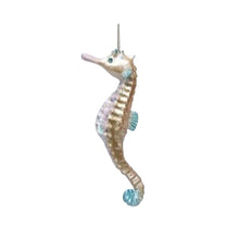 Load image into Gallery viewer, Painted Seahorse Ornament