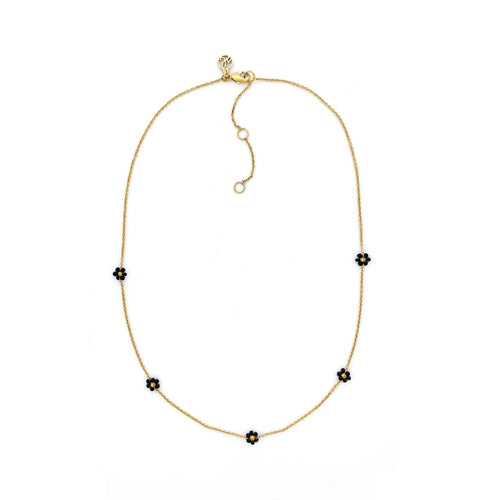 Black + Gold Josey Necklace