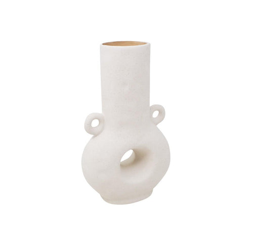 Tall Neck Donut Vase