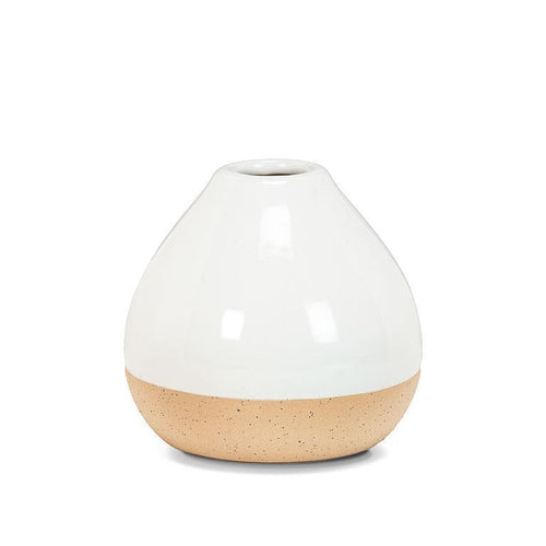 Skinny Short Shiny & Matte Vase