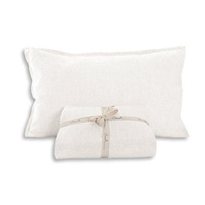 Linen White Sham